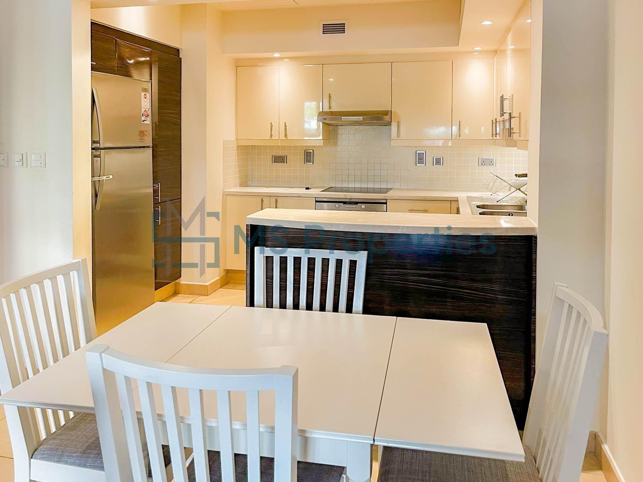 Fabulous 1BHK Apartment with Garden View Balcony