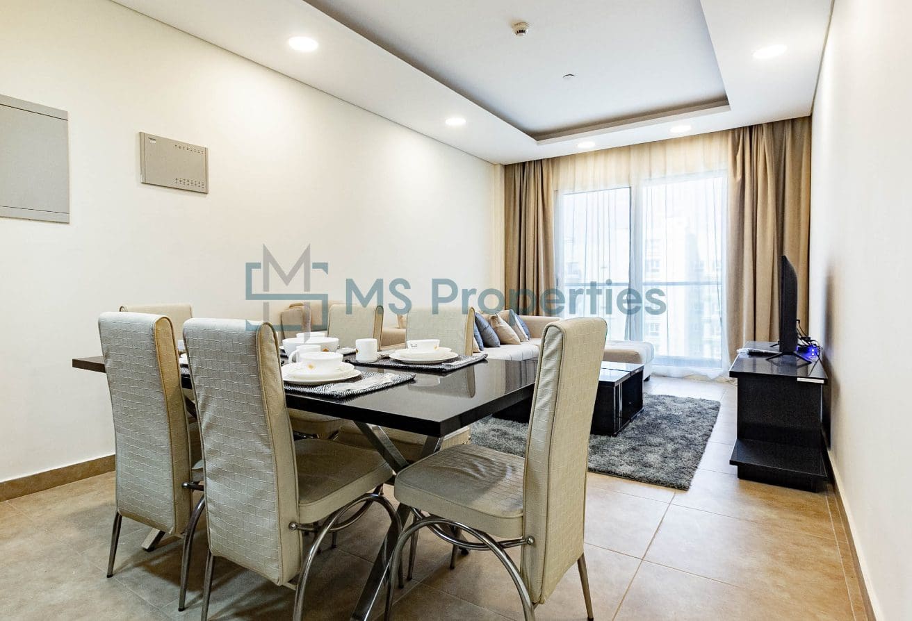 8099 2-Bedroom Gorgeous Apartment in Lusail