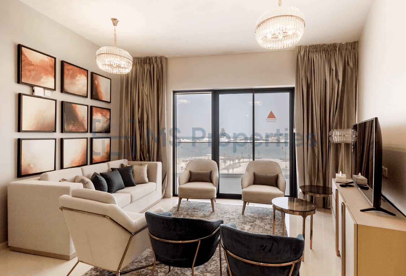 Astonishing 2BHK Apartment with Sea View Balcony