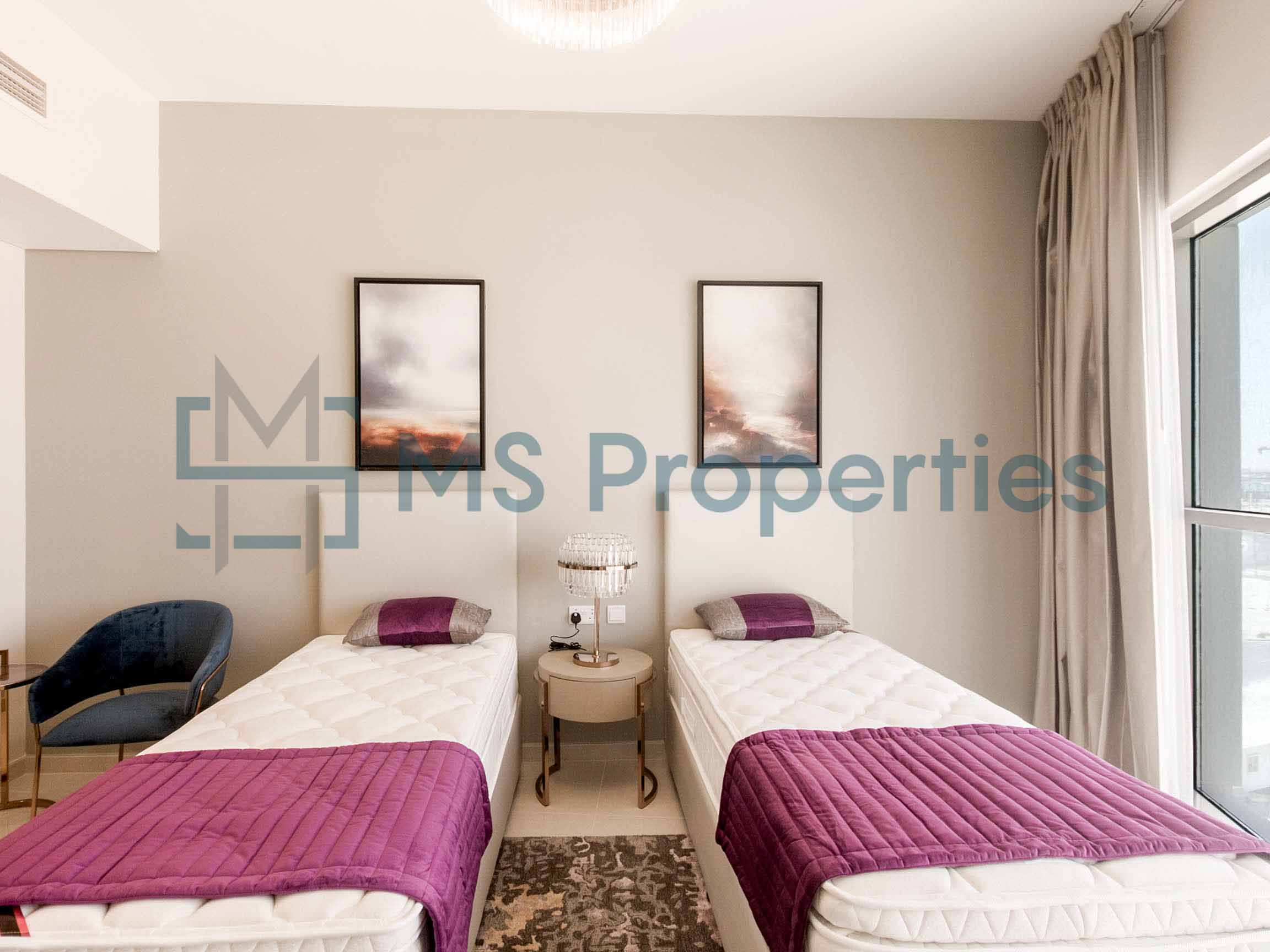 Amazing Location | 2BR Flat with Sea View Balcony