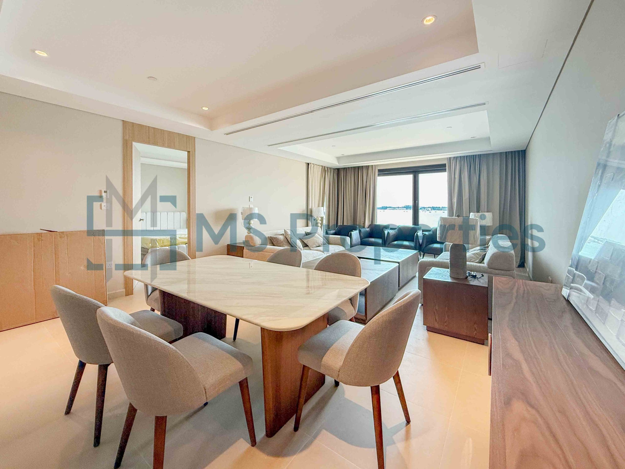 Newly Furnished | 1BR Townhouse | Sea View Balcony