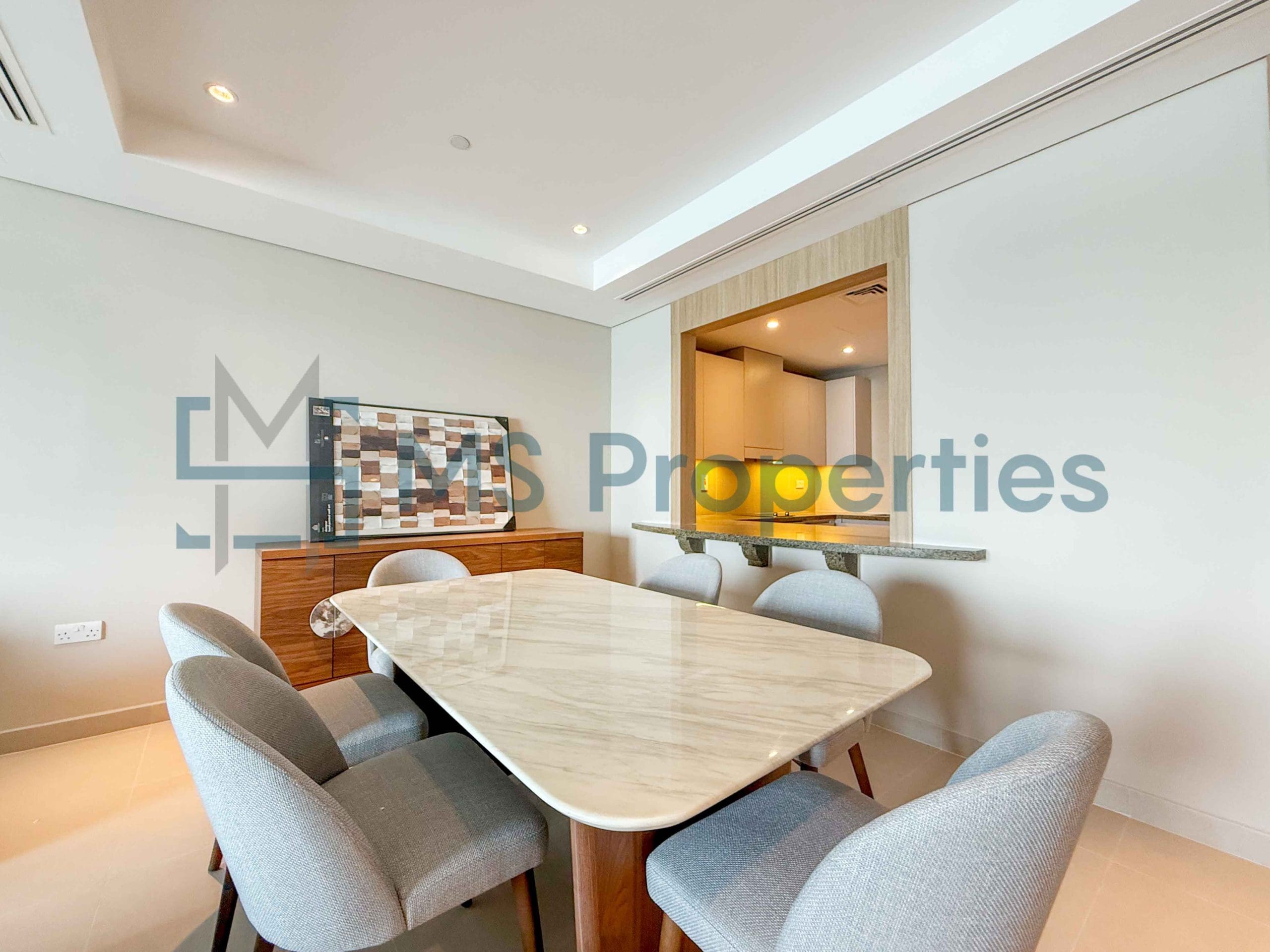 Newly Furnished | 1BR Townhouse | Sea View Balcony