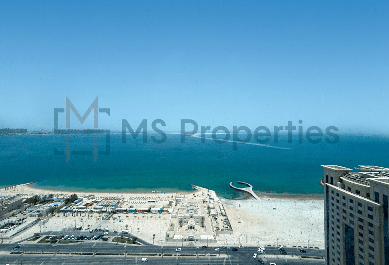 Pristine 1BR Apartment with Sea View | West Bay