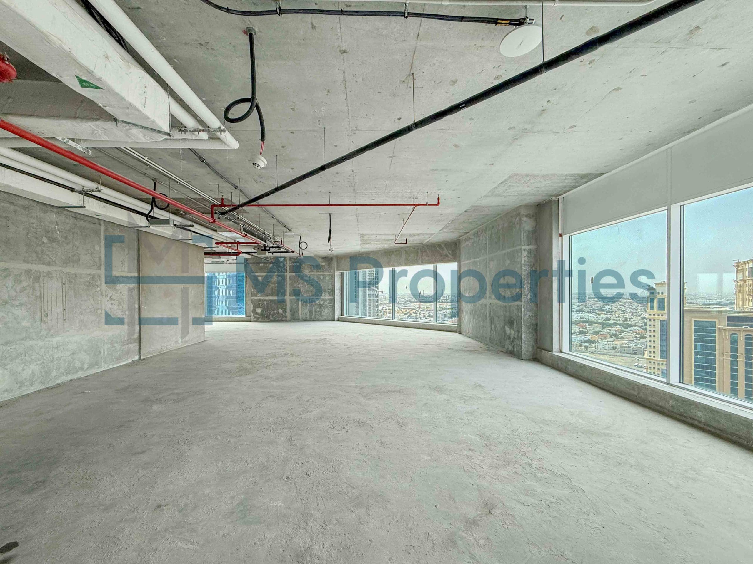 193 SQM Shell and Core Office Space In West Bay