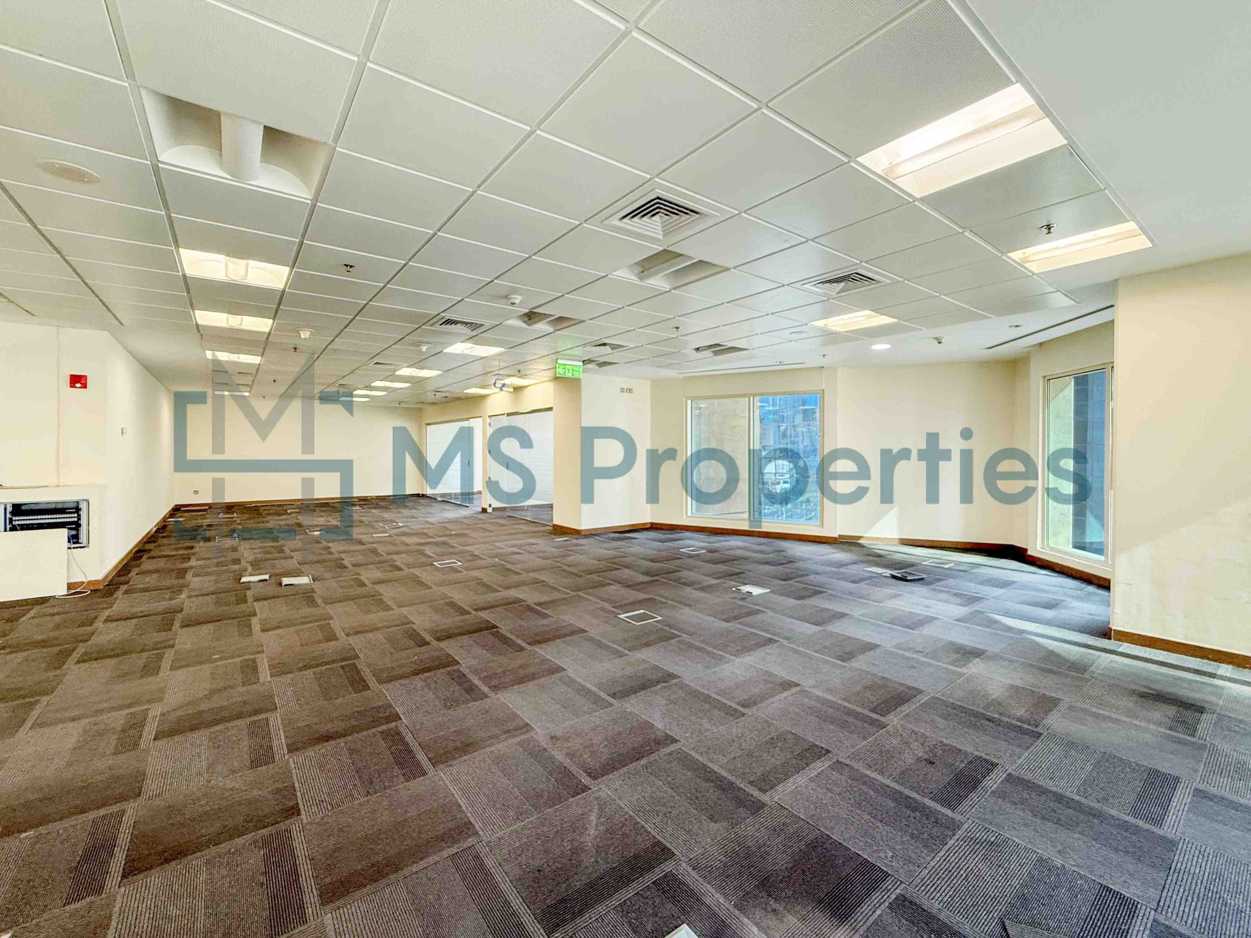 Semi-Fitted Spacious Office Space in West Bay