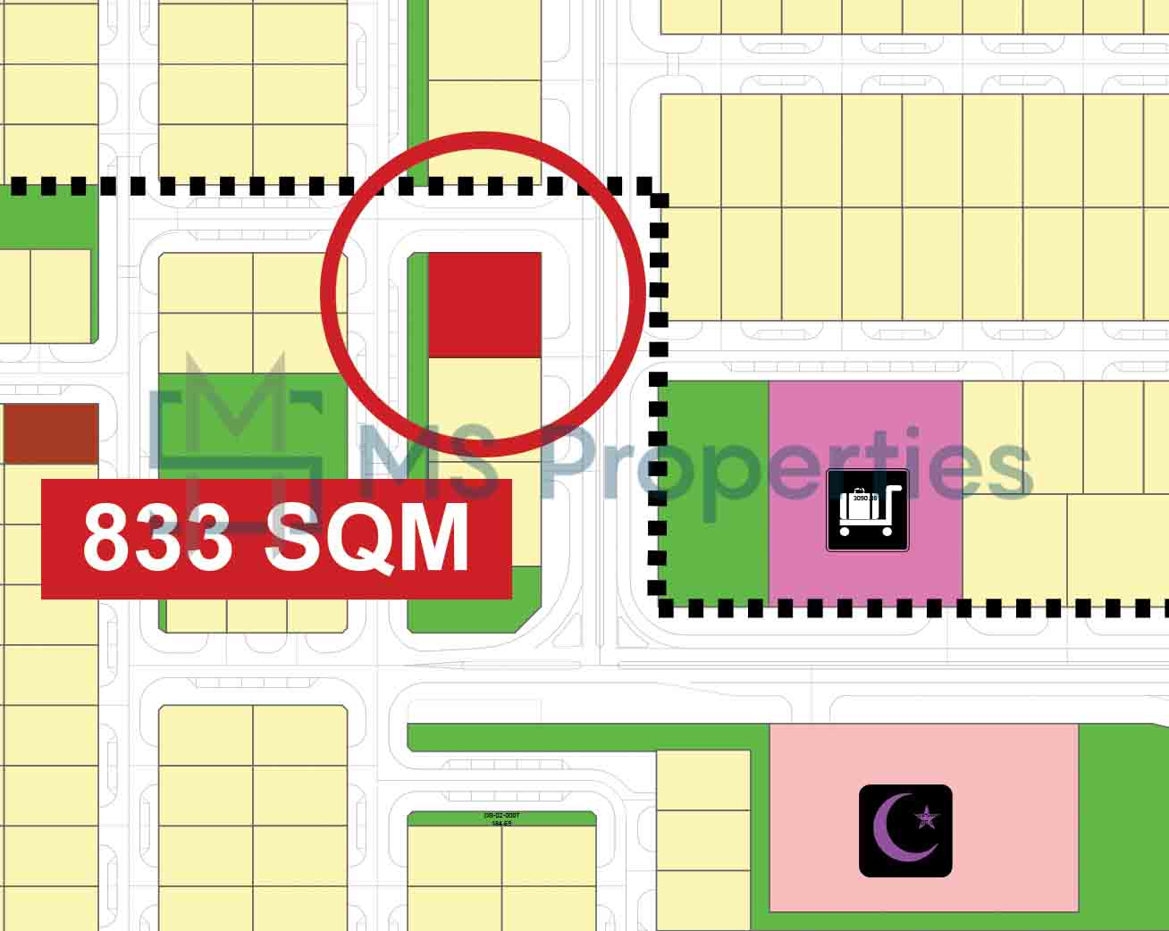 untitled 833 SQM Corner Lot for Great Investment in Lusail