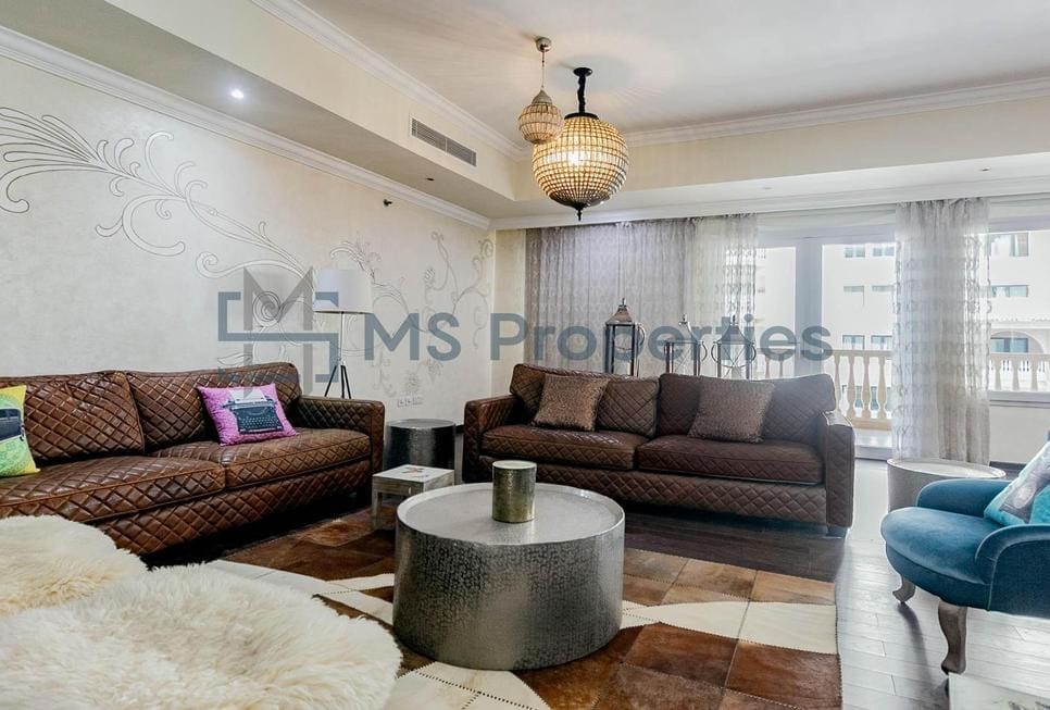 Spacious 3BHK with MaidRoom Apartment with Balcony