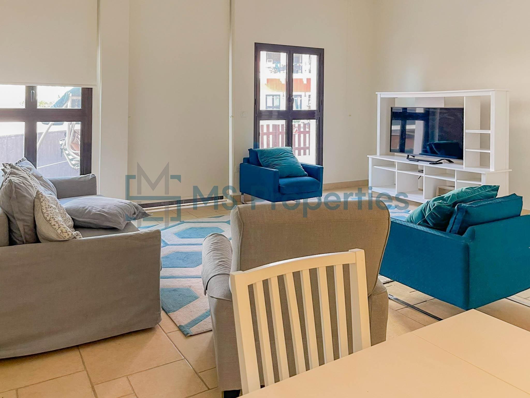 Fabulous 1BHK Apartment with Garden View Balcony