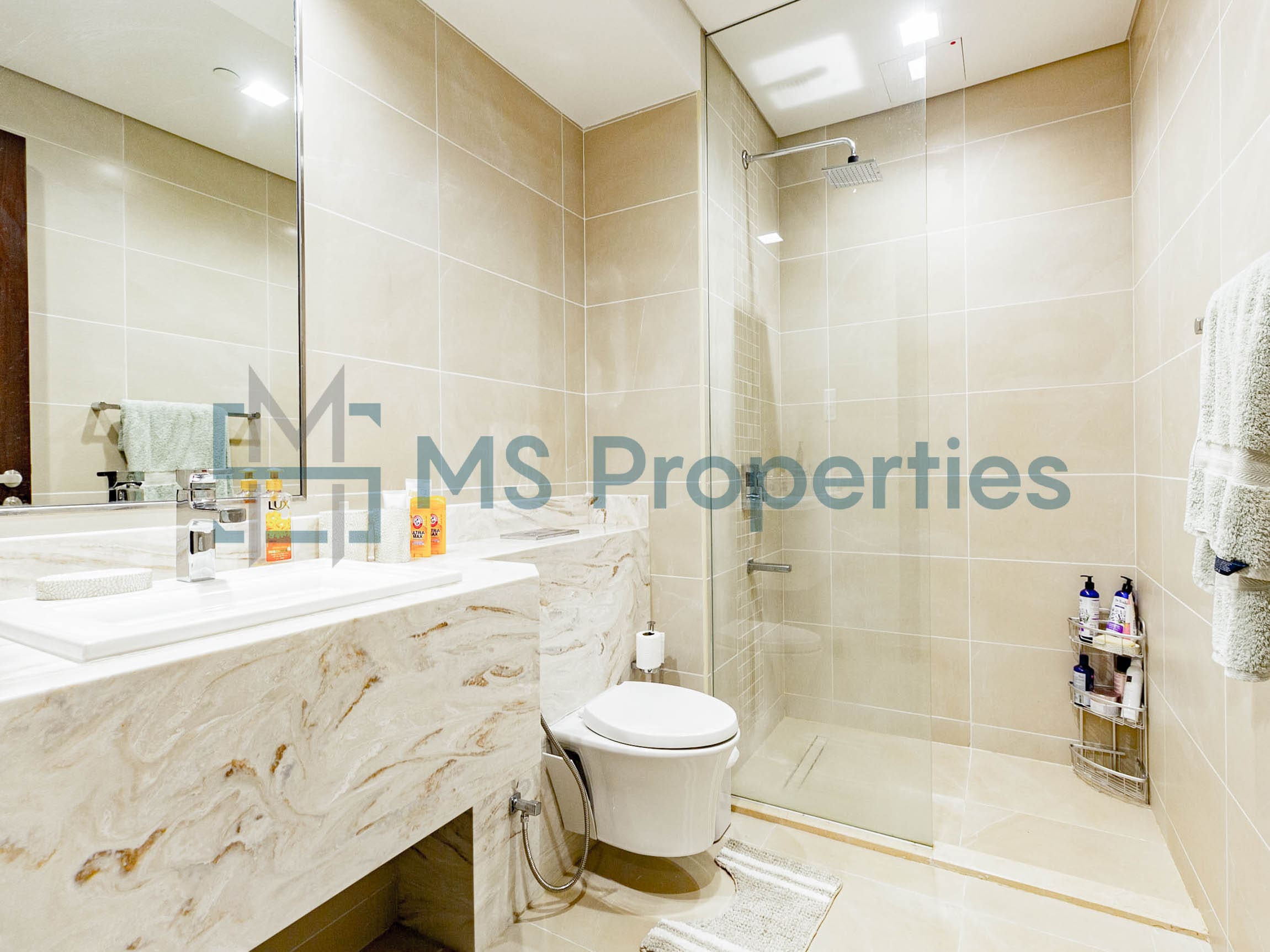 Spacious Cozy 1BHK Flat with Marina View Balcony