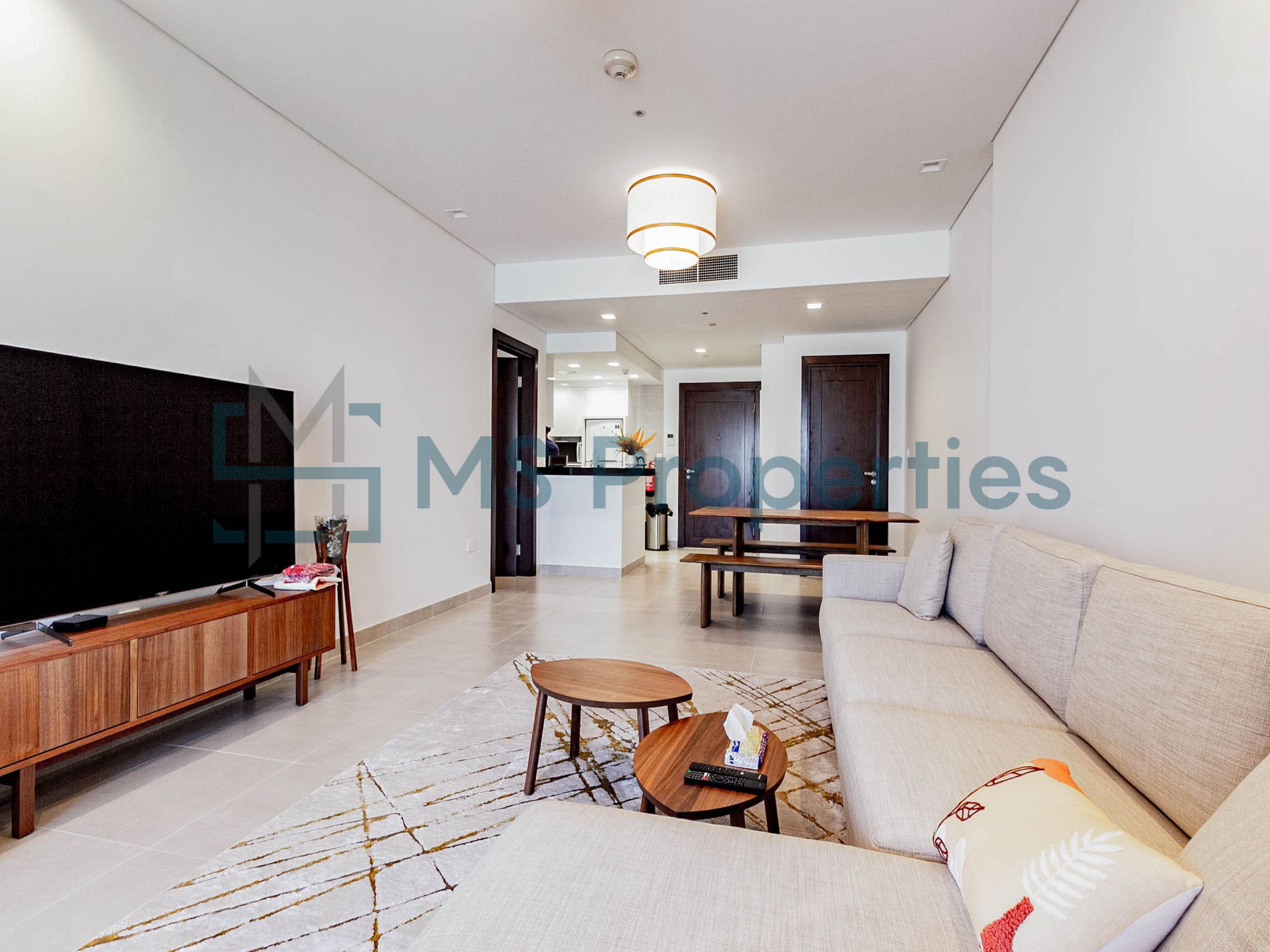 Spacious Cozy 1BHK Flat with Marina View Balcony