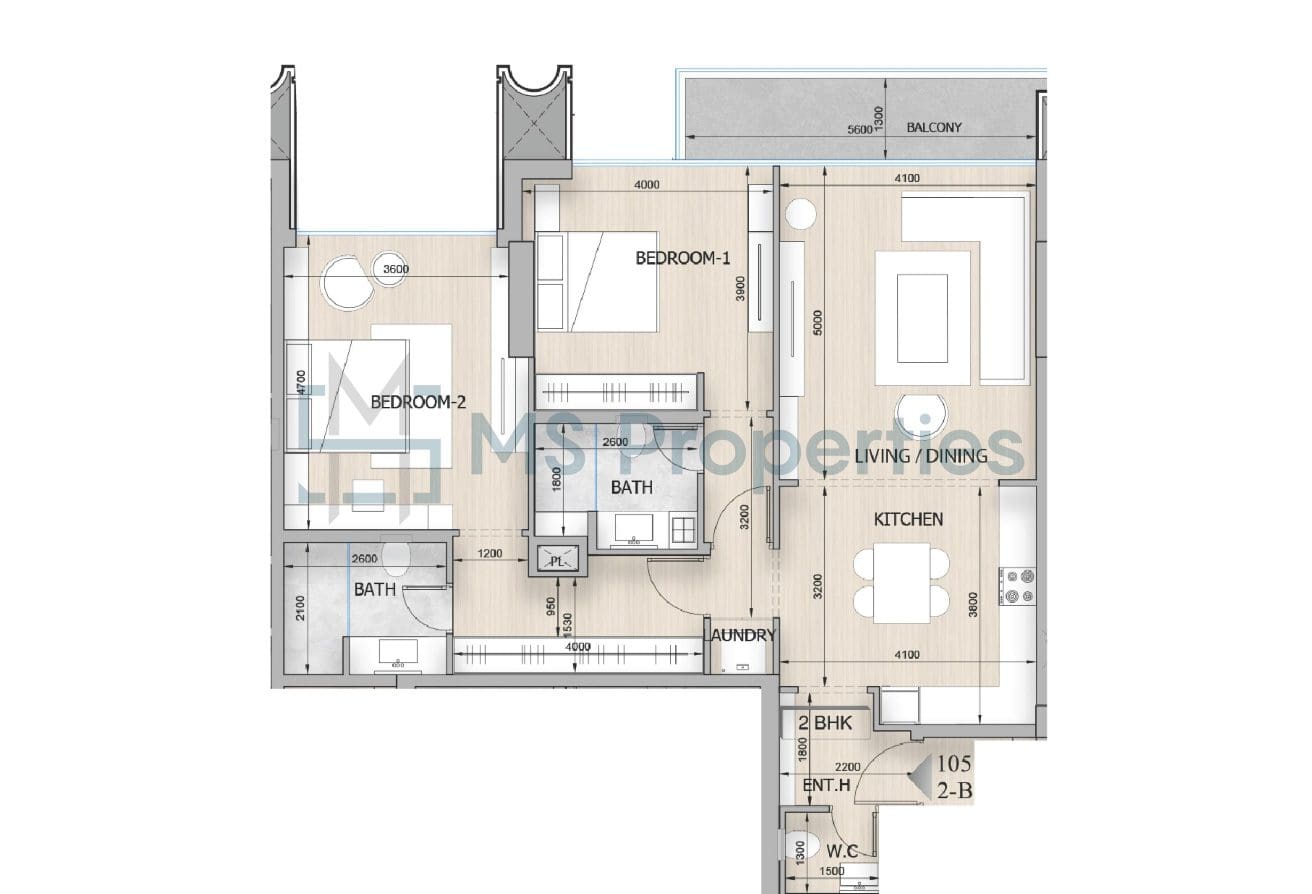 Amazing 2BHK Flats For Sale No Commission Charge