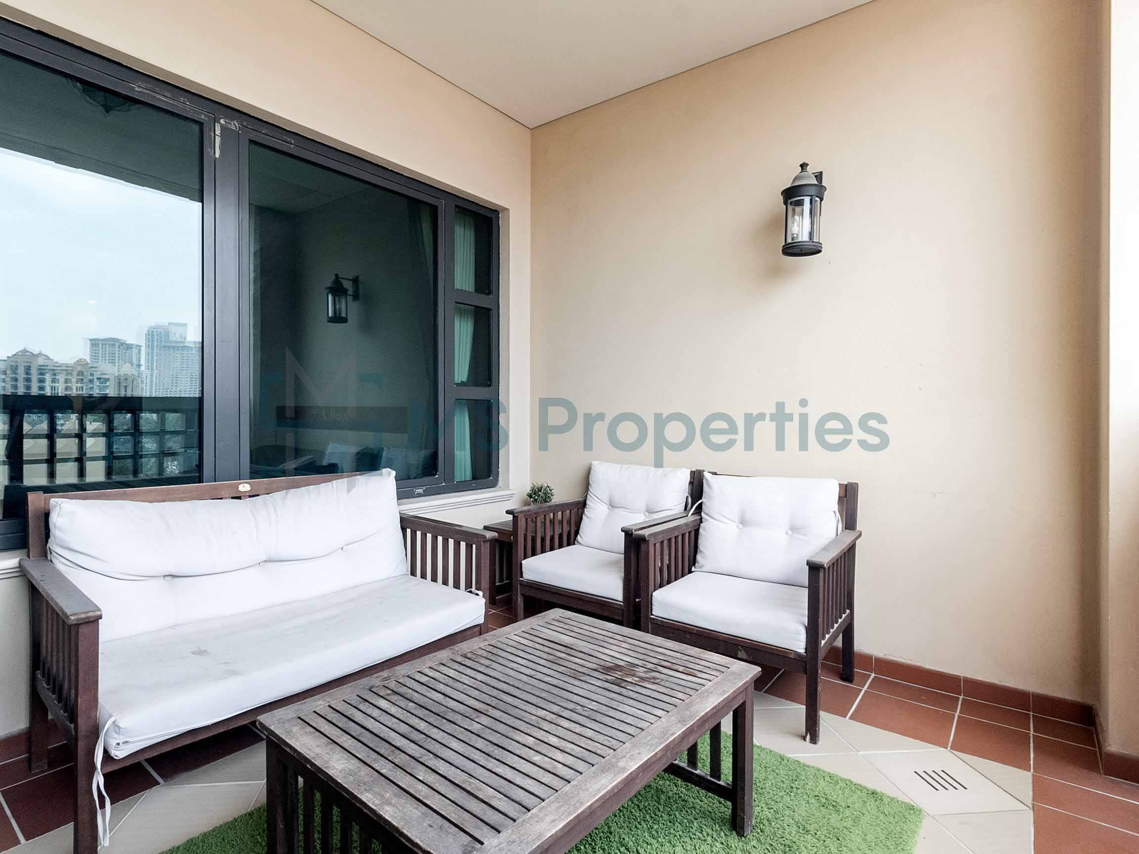Sophisticated 2BHK Apartment with Amazing Balcony