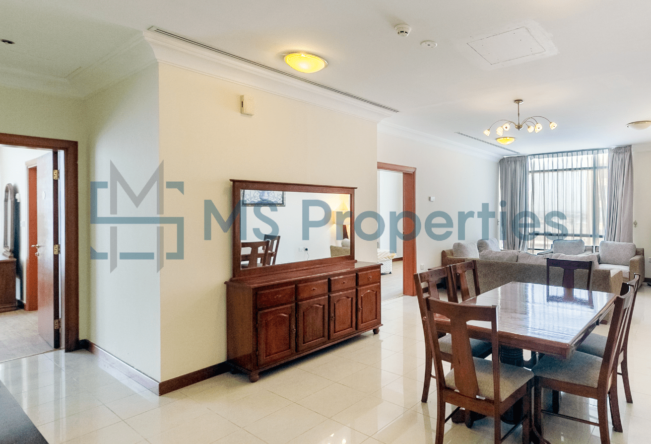Contemporary 2BHK Apartment +Bills Included | West Bay