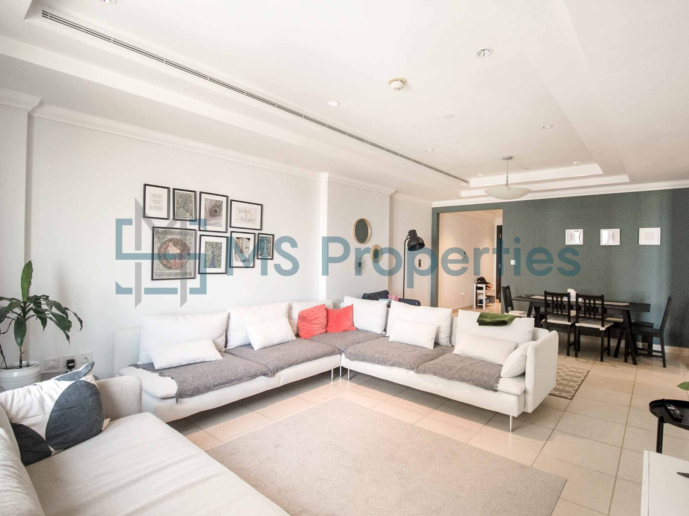 Modern 1-Bedroom Flat in the Heart of The Pearl