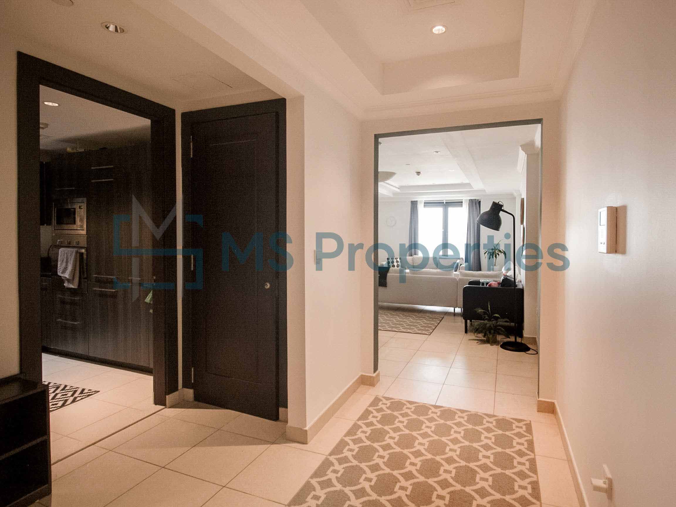 Modern 1-Bedroom Flat in the Heart of The Pearl