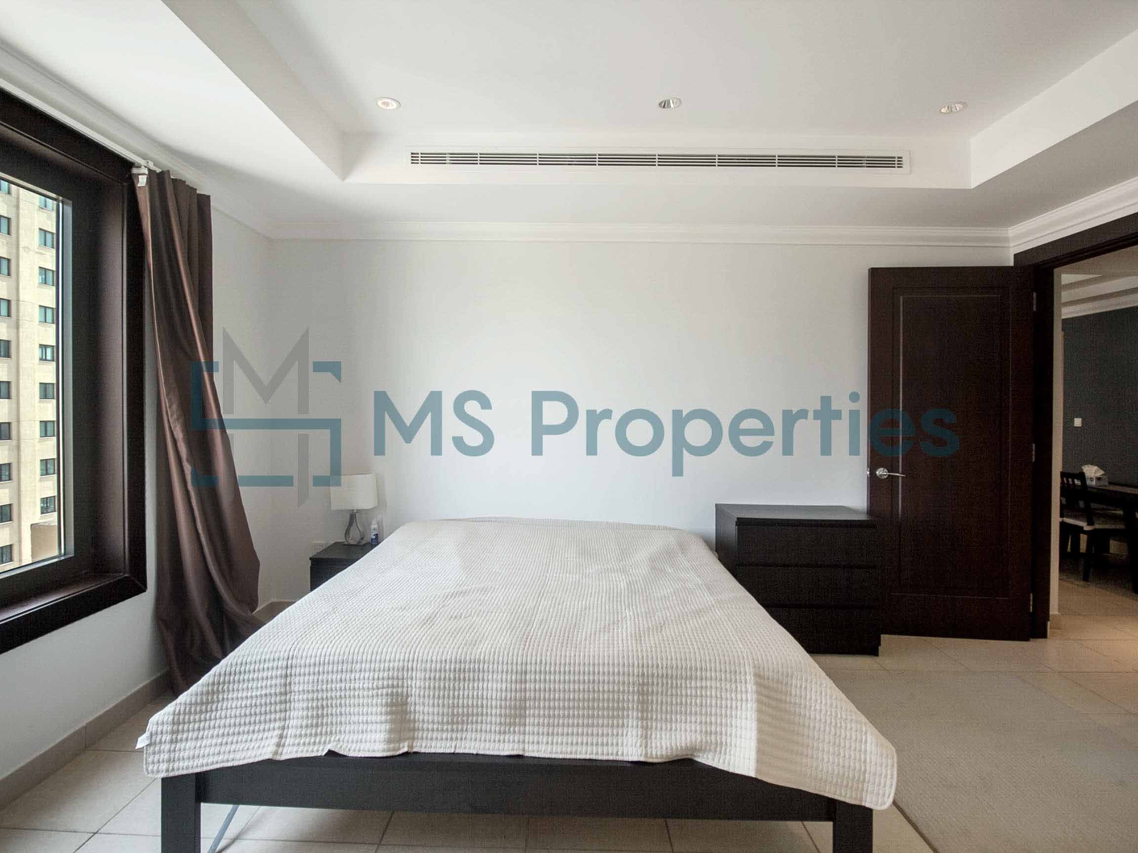 Modern 1-Bedroom Flat in the Heart of The Pearl