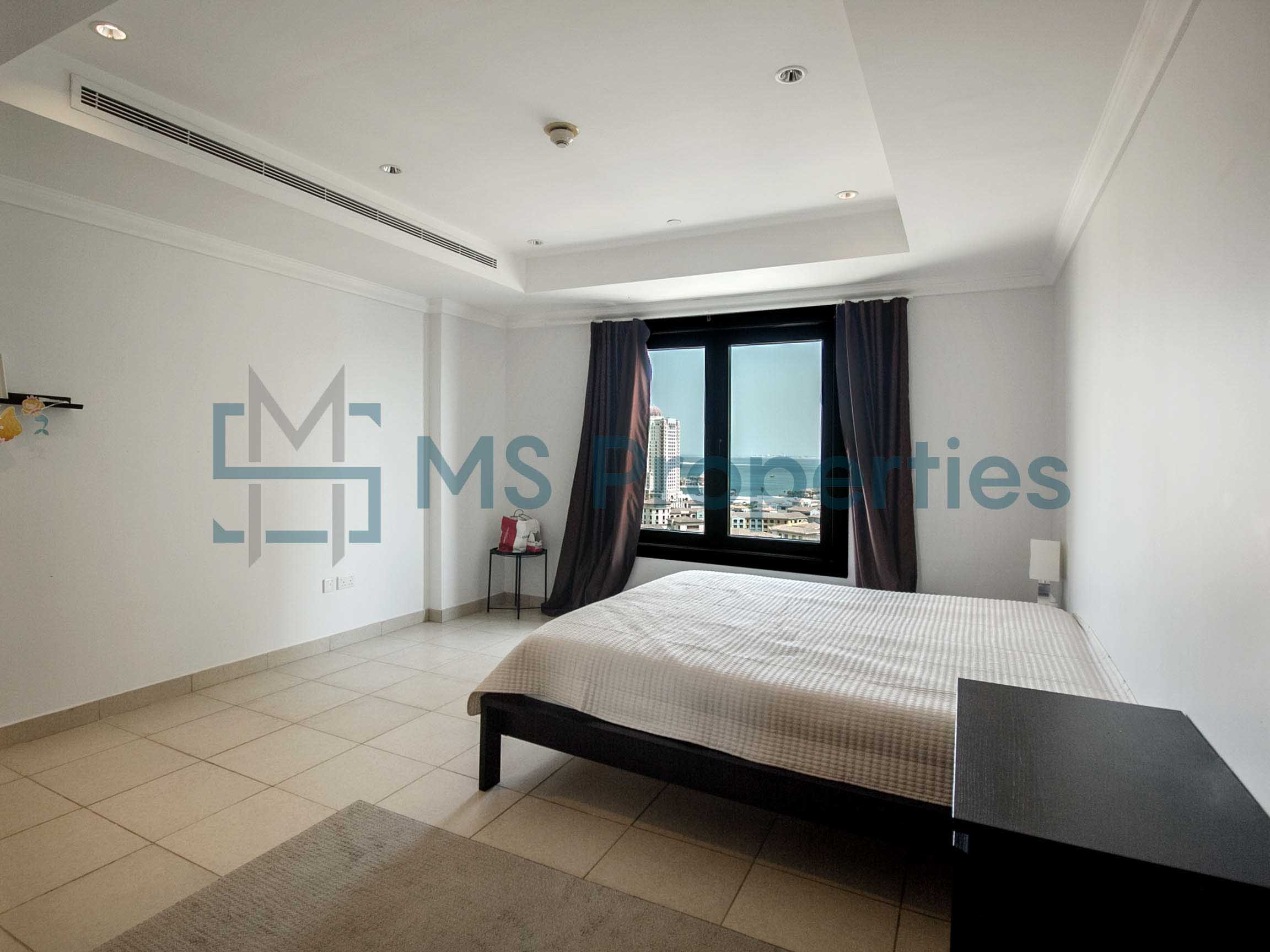 Modern 1-Bedroom Flat in the Heart of The Pearl
