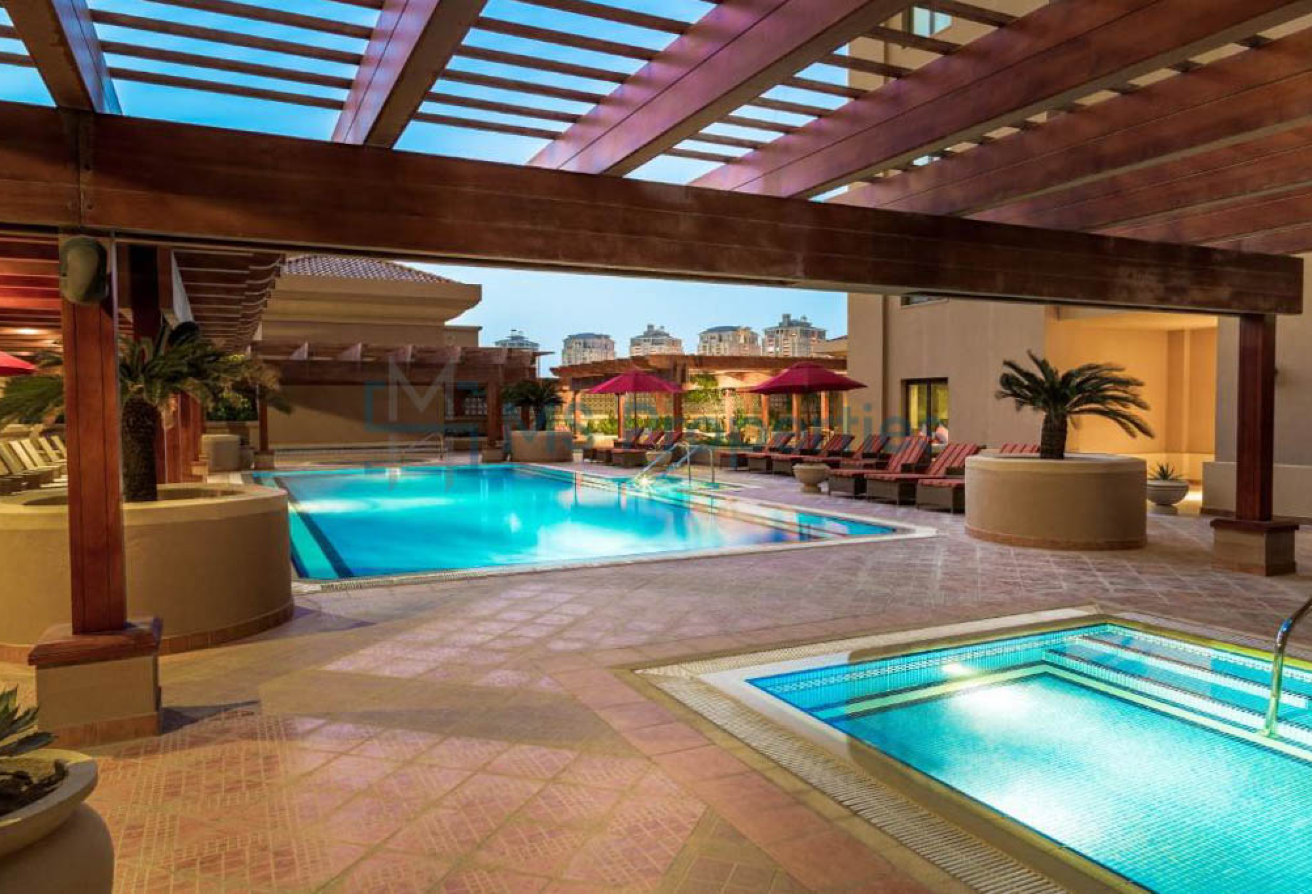 Elegant Interior 2BR Apartment with Amazing Balcony