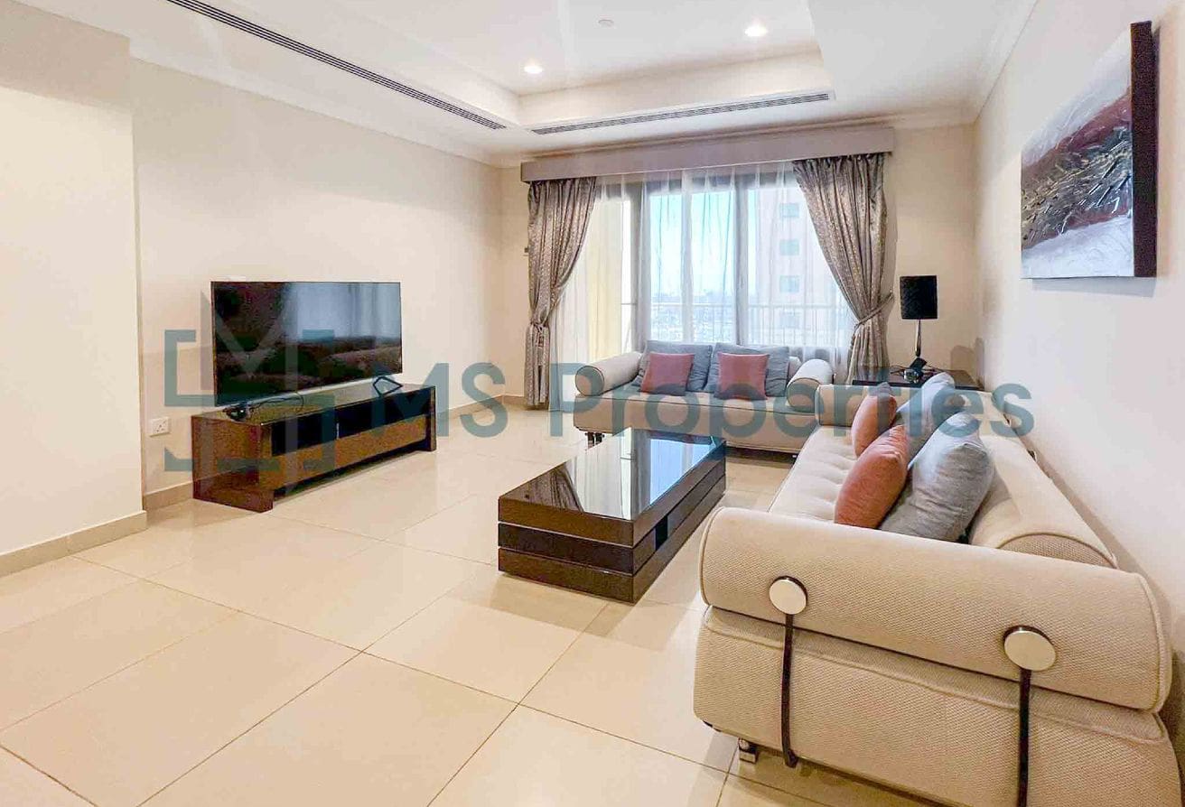 Exquisite | 1BHK+Office Apartment | +Qatar Cool