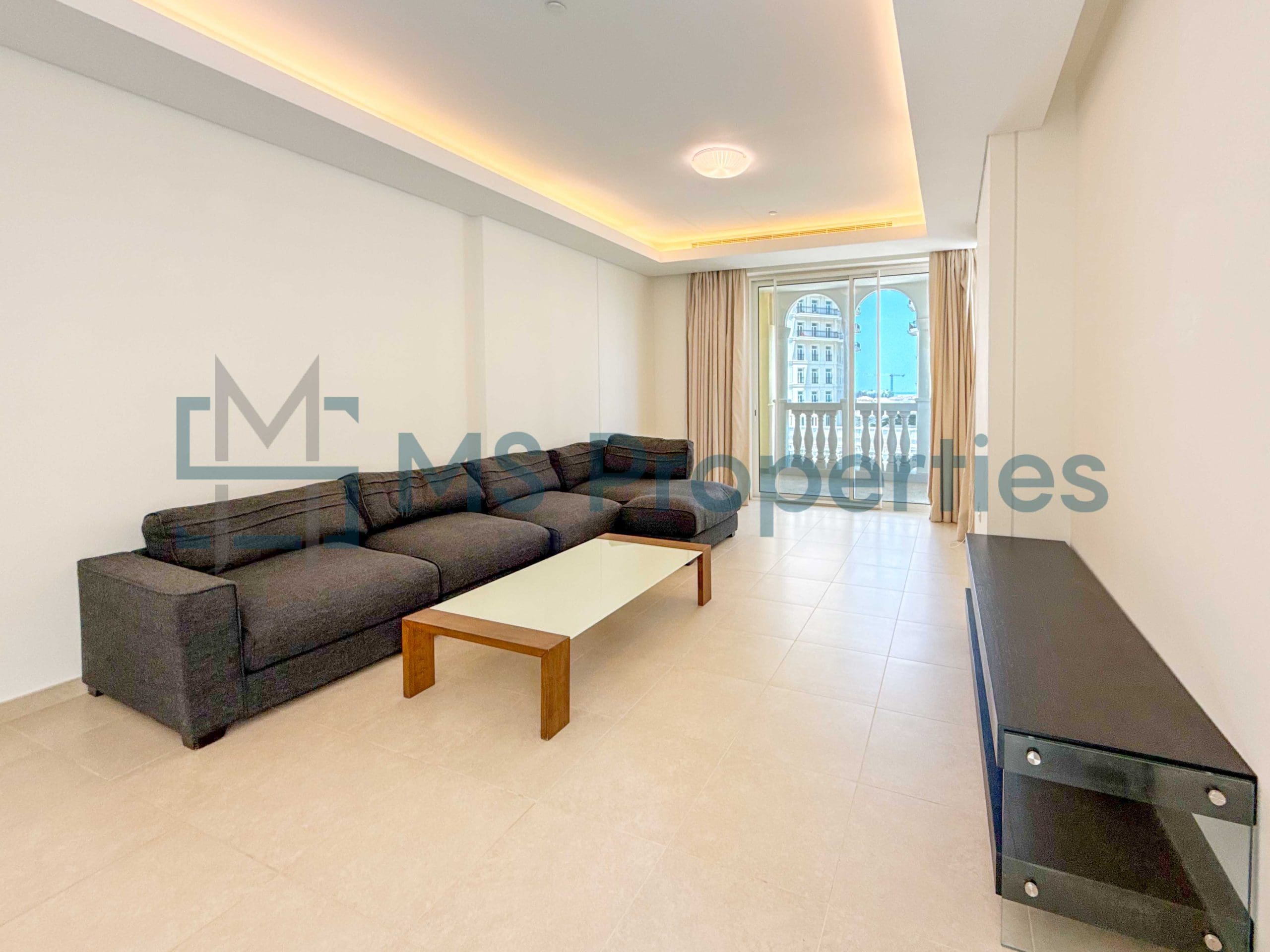 Pristine and Spacious 2BHK Apartment with Balcony
