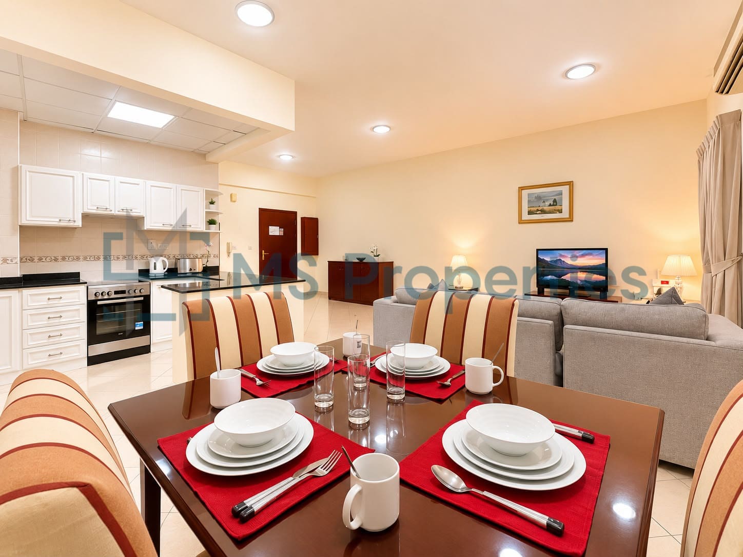 Classic 1BHK Flat in the Heart of Doha | Bills Included