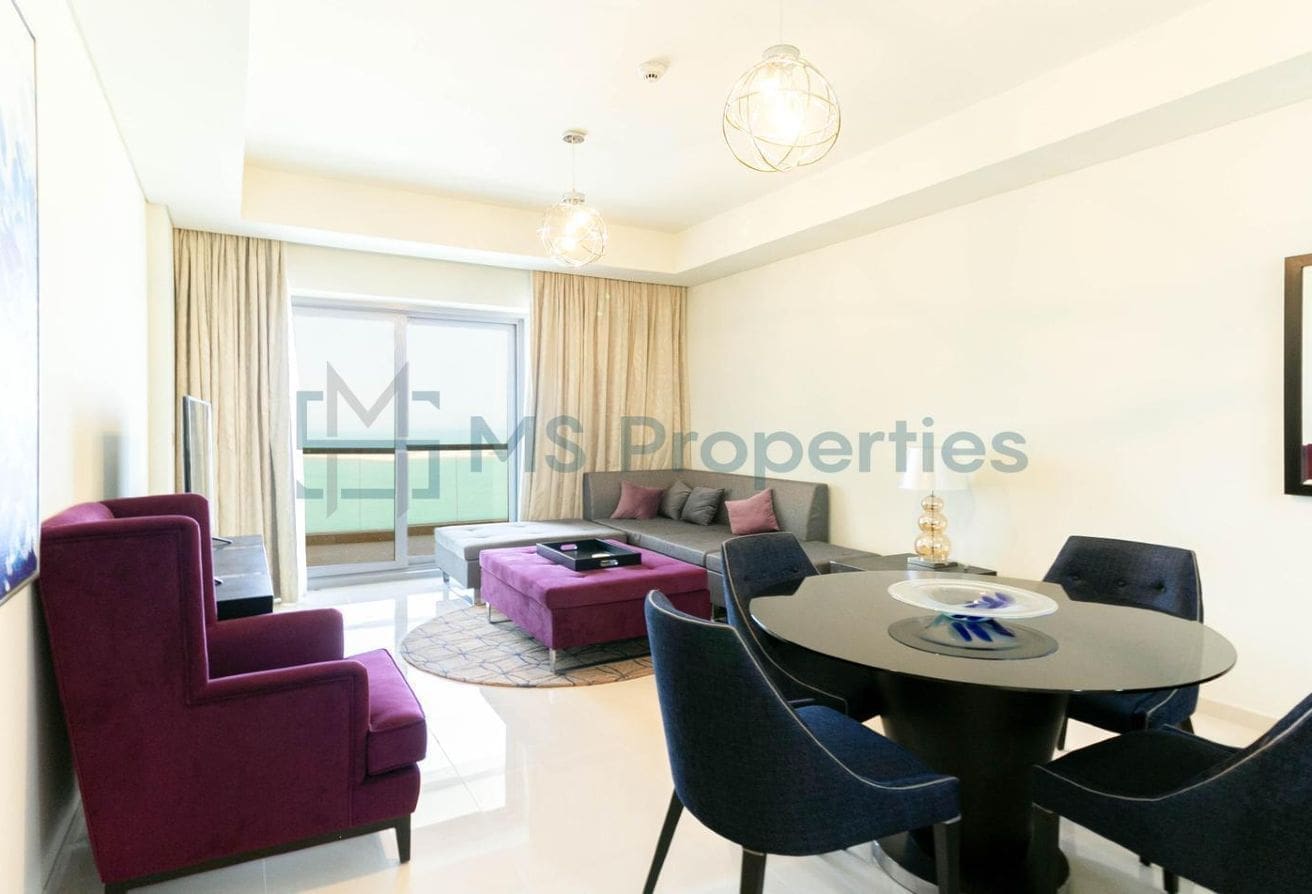Pristine 2BHK Apartment Furnished | Balcony w/ Sea View
