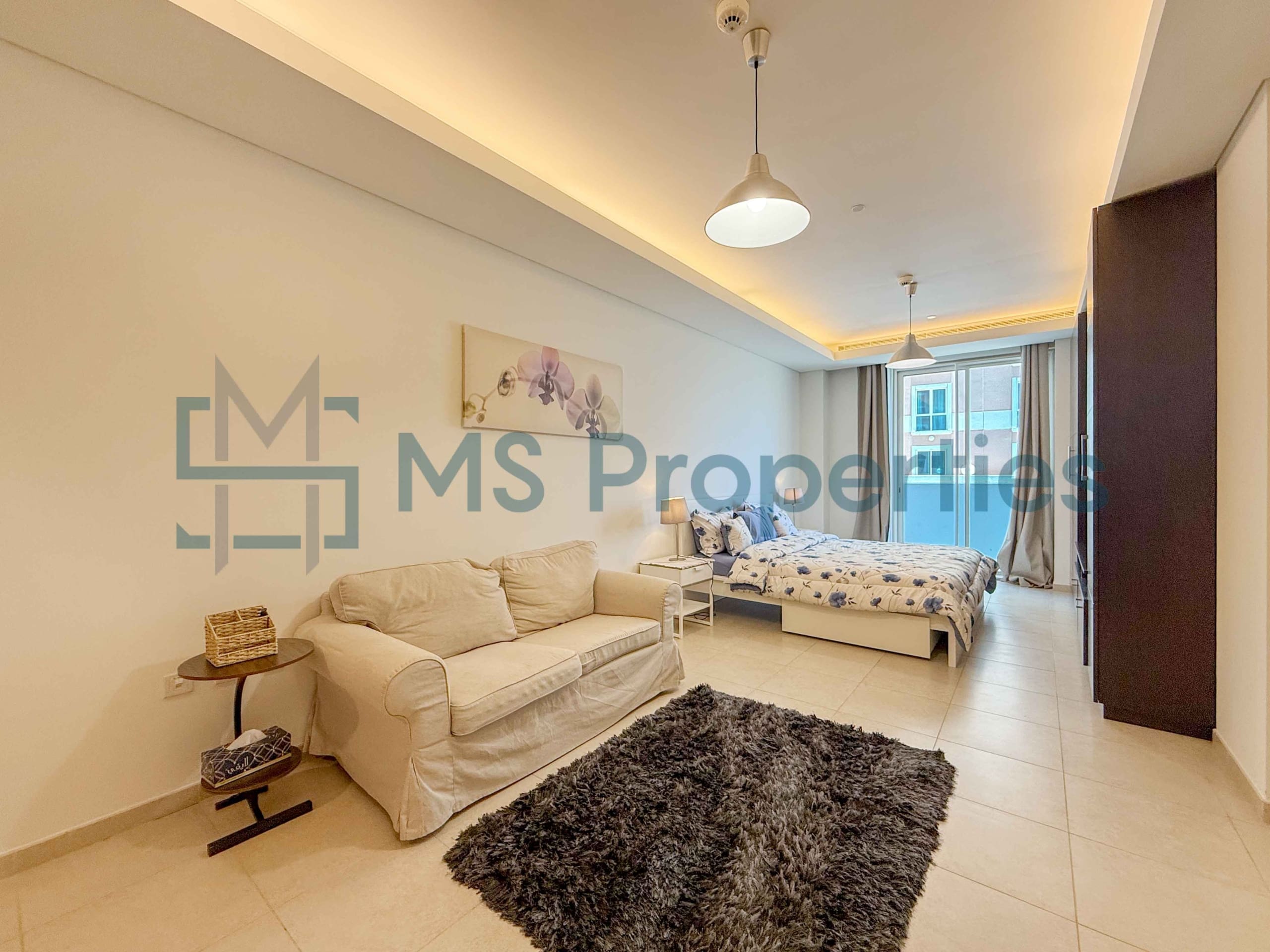 Ready To Move In | Studio Unit with Balcony Sea View