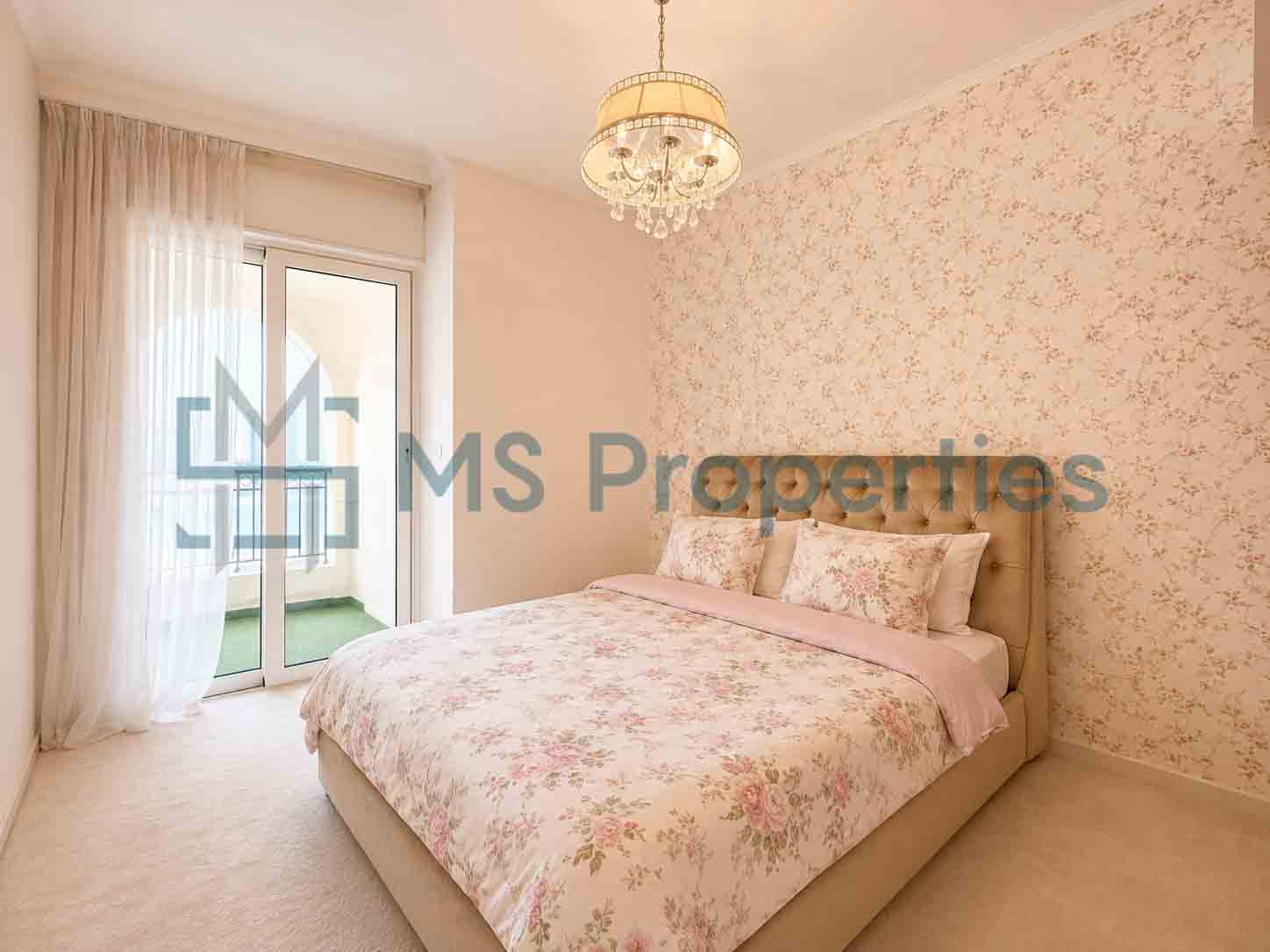 Premium 3BR Furnished | Beautiful Sea View Balcony
