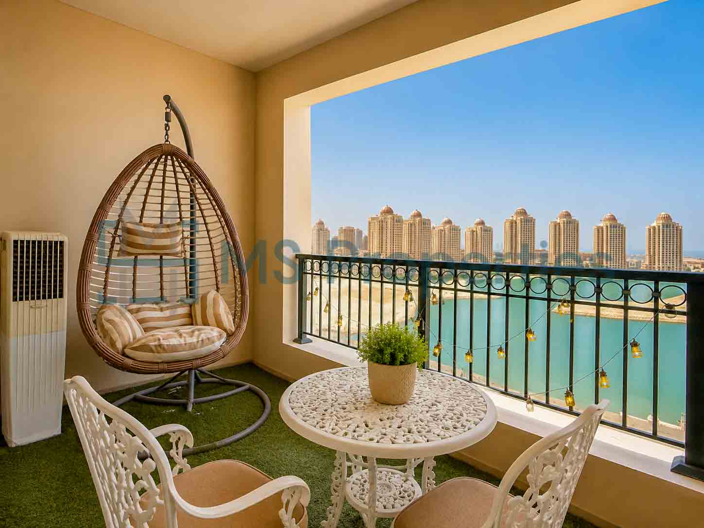 Premium 3BR Furnished | Beautiful Sea View Balcony