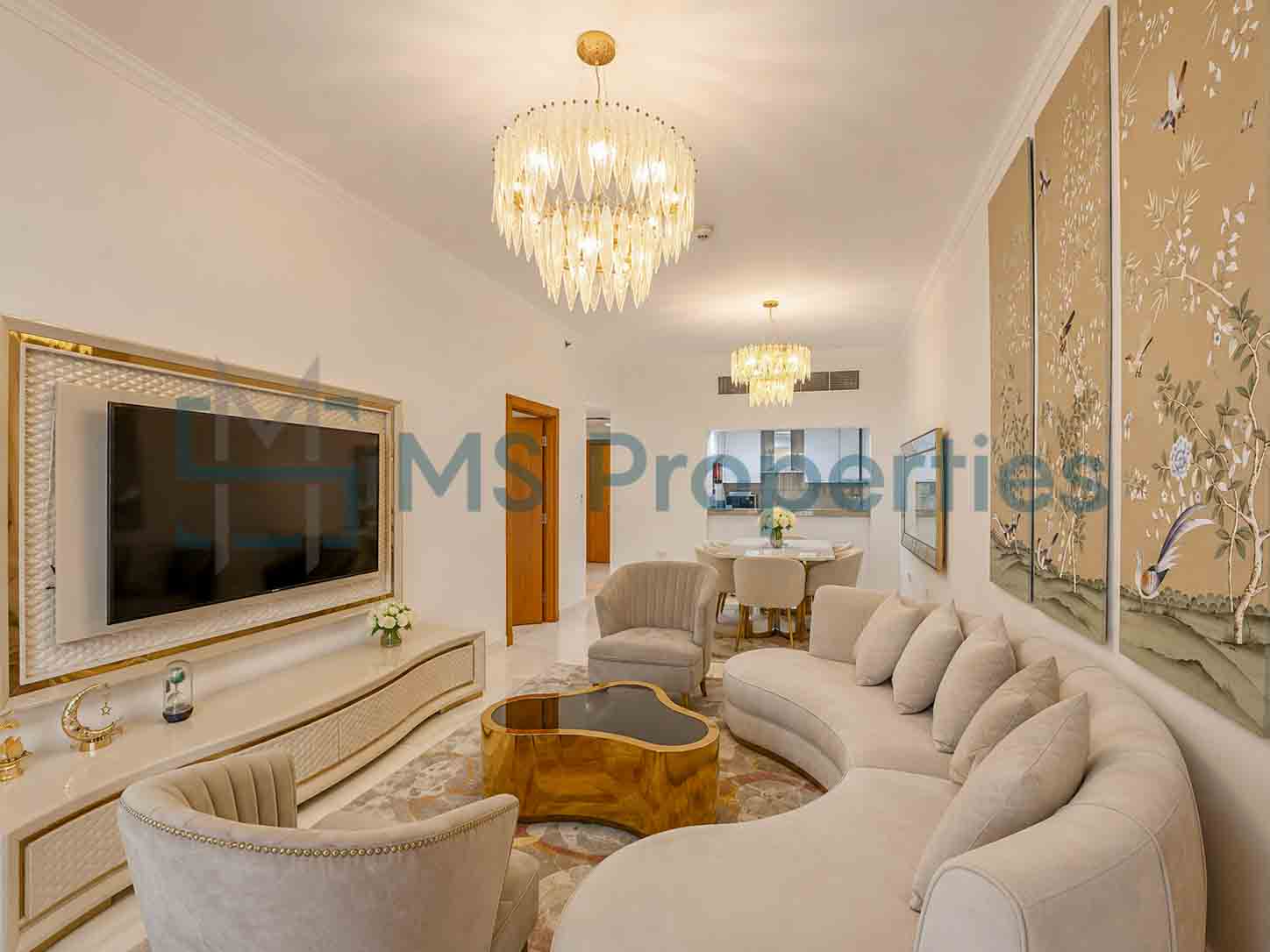 Premium 3BR Furnished | Beautiful Sea View Balcony